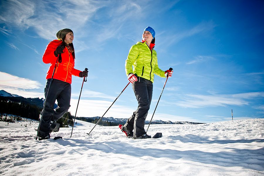 Snowshoeing