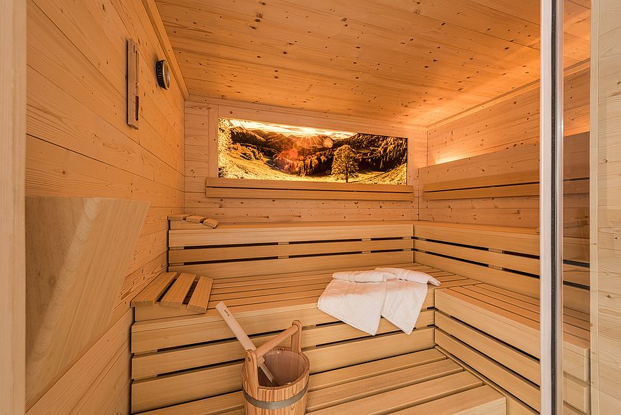 Sauna and infrared cabin